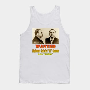 Wanted: Alphonse Gabriel "Al" Capone Tank Top